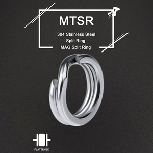 XUHANG MTSR <span class=keywords><strong>Anneaux</strong></span> brisés de haute qualité pour la pêche en jigging en mer, accessoires de pêche en gros - Product Image 2