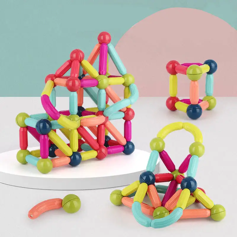 Batang magnetik variabel mainan rakitan blok bangun anak-anak mainan permainan splicing pendidikan anak usia dini