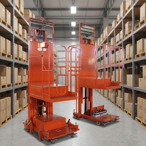 Veicolo di <span class=keywords><strong>Assistenza</strong></span> al Lavoro, Sollevatore di Ordini Semi-Elettrico, Compatto e Alimentato a Batteria per Lavori Aerei Interni ed Esterni - Product Image 1