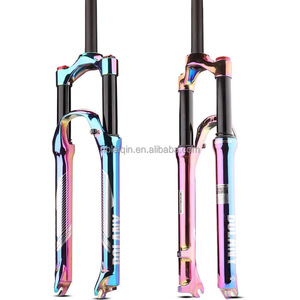 QAZXDRFG DH Fourche à suspension pneumatique pour VTT 27,5 29 m