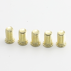10 unids/bolsa de acero inoxidable 304 chapado en oro, cabeza empotrada, Pernos roscados autocierre M3 M5 M6 M8, prensas, sujetadores, tornillos remachadores - Product Image 6