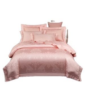 Drap de lit confort personnalisé Fournisseur le <span class=keywords><strong>moins</strong></span> cher Ensemble de draps en coton égyptien pour hôtel 5 étoiles - Product Image 1