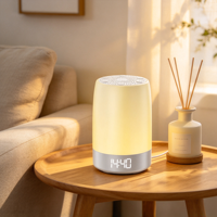 Mesin Suara White Noise 32 Lagu Relaksasi Lampu Ambient RGB Speaker Jam Digital Penghitung Waktu Mundur Kontrol Aplikasi Rumah