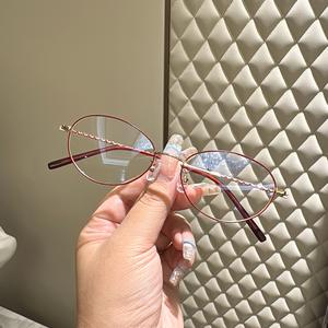 Gafas Danyang con Montura Metálica Ovalada 58245, Montura Completa, Lentes de Resina, Anti-UV, Unisex - Product Image 2