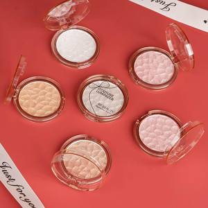 Vegan Fluorescent One Palette Contour Foundation Surligneur Custom Made <span class=keywords><strong>Blush</strong></span> Powder <span class=keywords><strong>Couture</strong></span> Luminizer Highlighter - Product Image 2