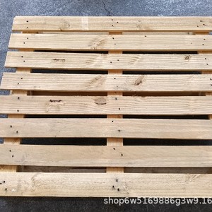 พาเลทไม้สนแท้ ตง ลี่ซิง ขนาด 1200x1000 มม. แบบเข้าได้สองทาง สำหรับคลังสินค้าและโลจิสติกส์ - Product Image 5