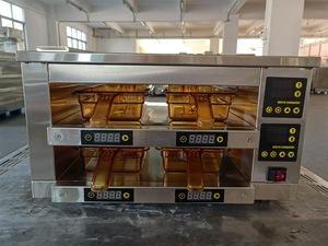 Fast Food ristorante KFC 2 <span class=keywords><strong>4</strong></span> Deck che tiene Hamburger tortino di carne calda cibo elettrico calda vetrina per la vendita - Product Image 3