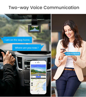 Caméra embarquée GPS 4G A6 haute résolution avec double objectif, vision nocturne WiFi et capteur G