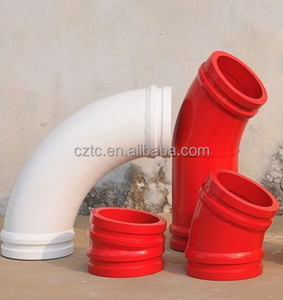 シュウィングコンクリートポンプスペアパーツシュウィングエルボーDN15045度101160891021583510188894エルボー6 "50度32.5度 - Product Image 5