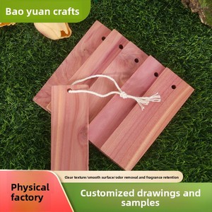 Bloques de Virutas de <span class=keywords><strong>Madera</strong></span> de Cedro Natural - Colgante Rectangular para Armarios y Zapateros del Hogar, Repele Insectos, Previene <span class=keywords><strong>Polillas</strong></span>, Elimina - Product Image 3