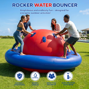 Jouets aquatiques gonflables professionnels en <span class=keywords><strong>PVC</strong></span>, Saturn Rocker, jeux aquatiques gonflables, jouets flottants pour parc aquatique, piscine - Product Image 5
