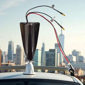 <span class=keywords><strong>Antenne</strong></span> de navigation GPS GSM FM AM <span class=keywords><strong>TV</strong></span> pour voiture avec <span class=keywords><strong>connecteur</strong></span> SMA extérieur en forme d'aileron de requin avec fixation par vis pour voitures - Product Image 4