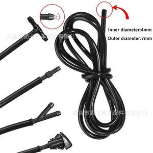 Kit de tuyau de buse de lave-glace en caoutchouc 5116079AA pour Jeep Dodge Chrysler - Product Image 2