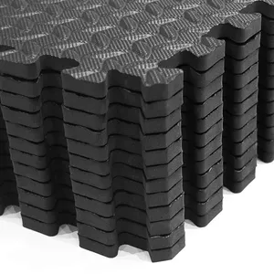 Eco-friendly High quality density black foam mats exercise puzzle mat fitness gym equipment play mat