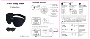 Auriculares 2026 más recientes con antifaz 3D lavable para dormir, auriculares inalámbricos Bluetooth 5.3 para música, máscara ocular. - Product Image 6