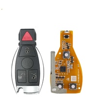 Xhorse VVDI BE 원격 스마트 열쇠 고리 메르세데스 벤츠 vvdi 키 315/434mhz W211 W212 W203 W204 W210 W221 W222 3/4 버튼 쉘