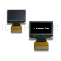 MUESTRAS GRATIS - Pantalla PMOLED Blanca de 0.96 Pulgadas, 128x64, 8/16 bits, Paralela SPI I2C, 120cd/m2 de Brillo, 26.7x19.26x1.45, Tipo de Conector FPC