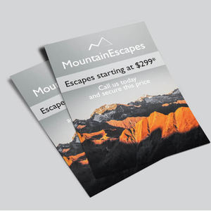 Conception et impression de prospectus numériques, supports de dépliants, services de livraison de prospectus, étiquettes volantes, brochures - Product Image 4