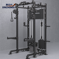 Machine de musculation multifonctionnelle à câbles croisés |   Rack de musculation pour la maison en acier au carbone Q235 de qualité commerciale Xinzhongli pour entraînement complet du corps