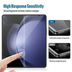 Film protecteur d'écran flexible en TPU hydrogel transparent HD personnalisé pour Samsung Z Fold 8 7 6 5, auto-réparateur - Product Image 4