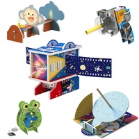 Kit de Modélisme DIY Projecteur LED, Puzzle 3D, Ensemble d'Expériences Scientifiques Optiques, Cadeau STEM d'Ingénierie Mécanique pour Enfants, Projet Scolaire