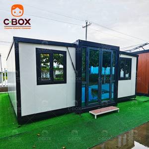 Casa Modular Moderna de Acero de 20 pies, Fácil de Ensamblar, Casa Móvil Pequeña, Oficina Plegable Prefabricada, Casa Contenedor Expandible - Product Image 1