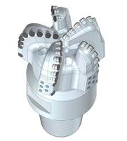 Embout de forage PDC à 5 lames avec filetage API REG, performance stable, consommable de forage pour le forage de puits de pétrole, de gaz et d'eau