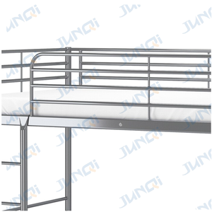 Поставки из Индии популярная кровать для взрослых двухместная металлическая кровать дешевые использованные двухъярусные кровати для продажи - Product Image 6