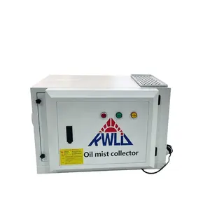Colector de niebla de aceite electrostático industrial, equipo de limpieza de aire, sistema de filtración de niebla para centro de mecanizado CNC