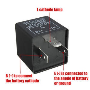 Relais de clignotant de voiture 12V 3 broches CF13 JL-02 pour réparer les clignotants LED, signal de direction, clignotant rapide, lampe de voiture, clignotant rapide, pas de clignotant, réparation - Product Image 4