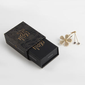 Paquets de coquille de Type rabattable Offre Spéciale aux colliers bougie naturelle cils rigides clair Pressnail emballage de bijoux en papier de luxe - Product Image 2