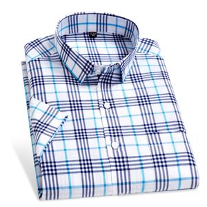 <span class=keywords><strong>Camicia</strong></span> Casual da lavoro con bottoni <span class=keywords><strong>a</strong></span> maniche corte <span class=keywords><strong>a</strong></span> <span class=keywords><strong>quadri</strong></span> da <span class=keywords><strong>uomo</strong></span> - Product Image 4