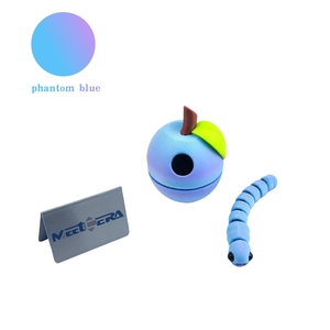 Diseño 3D para Niños, Adorno Navideño de Escritorio con Forma de Gusano Impreso en 3D, Articulado y Móvil, Servicio de Impresión 3D - Product Image 3