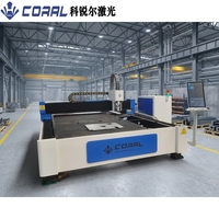 Máquina de Corte Láser de Fibra CNC CORAL CRL-6015A de 12000W, Directo de Fábrica, para Corte de Chapa Metálica de Acero