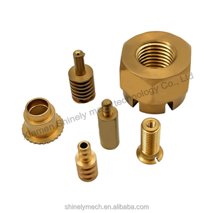 Vis en laiton sur mesure OEM avec pièces tournées filetées, pièces de tournage en laiton et cuivre, pièces de tournage en cuivre usinées - Product Image 6