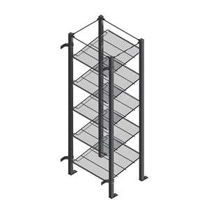 <span class=keywords><strong>Rack</strong></span> Shelve Post Walk in Cooler Sistema de estantería Estantería ajustable - Product Image 1