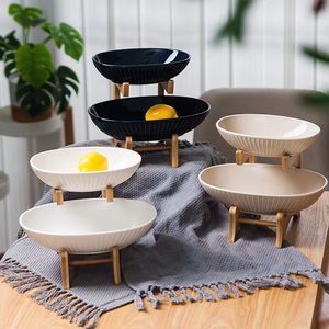 Bol à salade miniature en céramique de porcelaine de style nordique blanc en relief, design unique fait à la main, passe au <span class=keywords><strong>lave</strong></span>-<span class=keywords><strong>vaisselle</strong></span> et au micro-ondes, cadeau d'affaires - Product Image 6