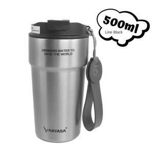 Taza termo de alto valor, revestimiento de cerámica, taza de café portátil para niñas y niños, para coche, oficina, hogar, con pajita Industrial - Product Image 6