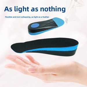 Semelles intérieures invisibles pour augmenter la taille, respirantes et confortables, inserts de chaussures avec amorti en EVA pour hommes et femmes, semelles intérieures de sport - Product Image 3