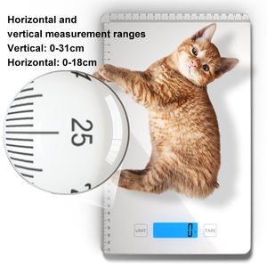 가정용 최대 용량 20kg 디지털 디스플레이 ABS 트레이 그릇 계량 저울 디지털 고양이 애완 동물 및 유아 저울 - Product Image 3