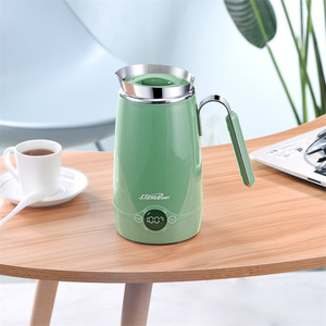 Hervidor Eléctrico Portátil de Viaje, Mini Hervidor Inalámbrico de Plástico con Doble Pared Aislada, Hervidor de Agua Rápido sin Base - Product Image 1