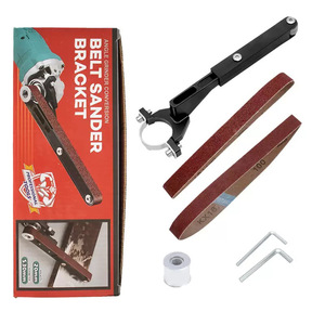 Belt Sander Bracket Conversion Kit For Angle Grinder 530mm Sanding Belt Professional Woodworking <b>Tool</b> - Product Image 1