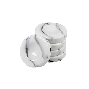 <span class=keywords><strong>Dama</strong></span> Backgammon 43x9mm in resina <span class=keywords><strong>bianca</strong></span> con motivo in marmo gioco di intrattenimento - Product Image 5