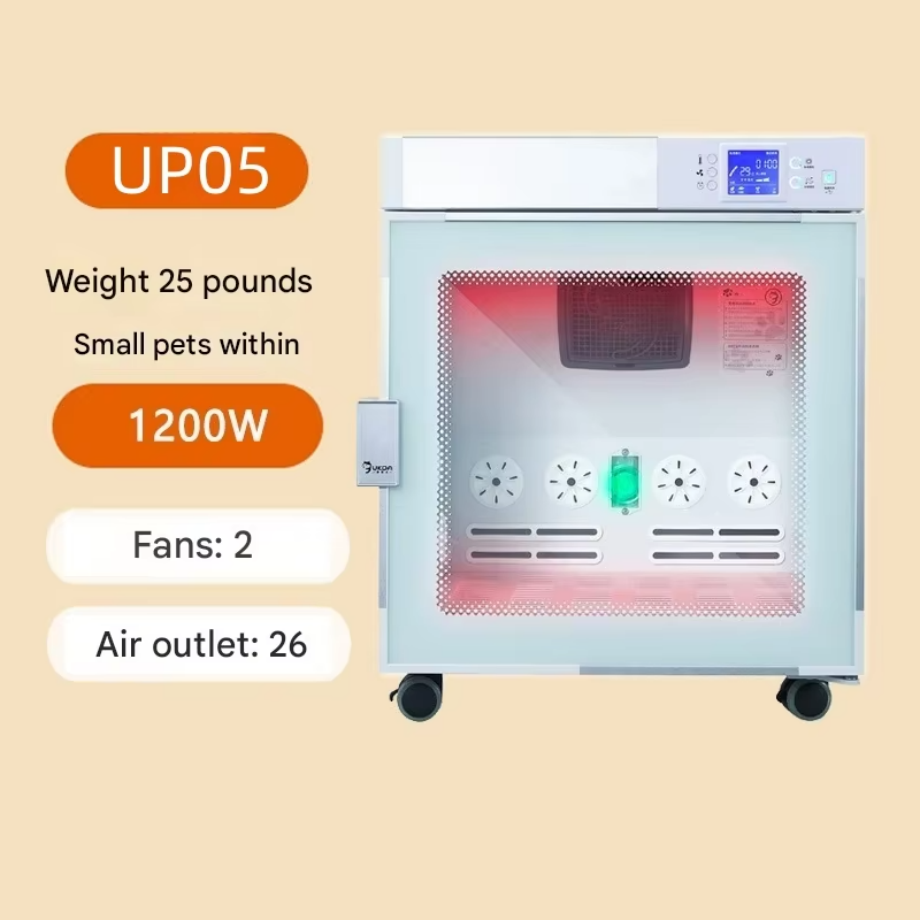 UP05 - Hasta 11 kg - Pequeño - 2 ventiladores - Blanco