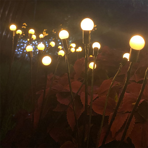 Feu d'artifice solaire LED extérieur, lucioles, pelouse, jardin, cour, décoration de paysage, lumière d'ambiance, lumières de balancement, vent - Product Image 4