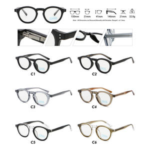 Lunettes Superhot 60414 Mode 2025 Vintage Rondes Anti-Lumière Bleue Monture TR90 - Product Image 6