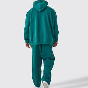 Sweat à capuche, pantalons de survêtement, ensembles de jogging, pantalons cargo, survêtements poids lourd 2025 ensembles de sweat à capuche et jogger survêtement en polaire de coton hommes - Product Image 2