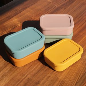 Boîte à lunch Bento de qualité alimentaire, four à micro-ondes scellé au silicone, réfrigérateur chauffant, stockage frais - Product Image 3