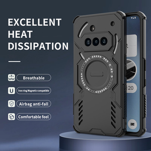 Giá rẻ bán buôn tùy chỉnh từ làm mát chống thả trường hợp điện thoại cho <span class=keywords><strong>Iphone</strong></span> 16e không có gì điện thoại 3A Pro không dây sạc Cover quay lại - Product Image 2