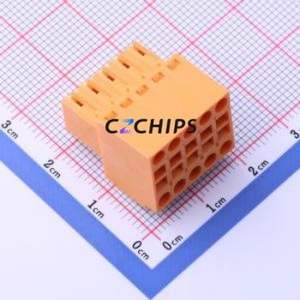 KF2EDGKE-3.5-2*5P Plug-in Terminal Block P=3.5mm Connector ( Connector Type: Male Plug )( Construction: 2x5P )( Pitch: 3.5mm ) - Product Image 1